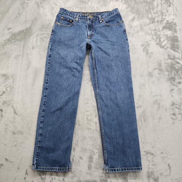 Vintage 90s Y2K Cruel Girl Jeans Womens 13 Mid Rise Relaxed Straight Leg Cotton - Picture 1 of 15